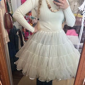 White Crinoline